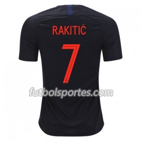 Camisetas Croacia Rakitic 7 Segunda Equipacion Mundial 2018